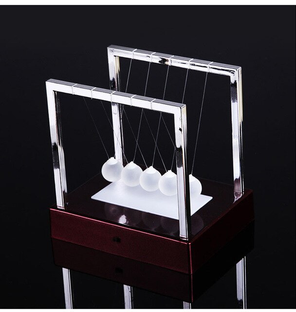 Colorful Luminescence Newton's perpetual motion ball pendulum