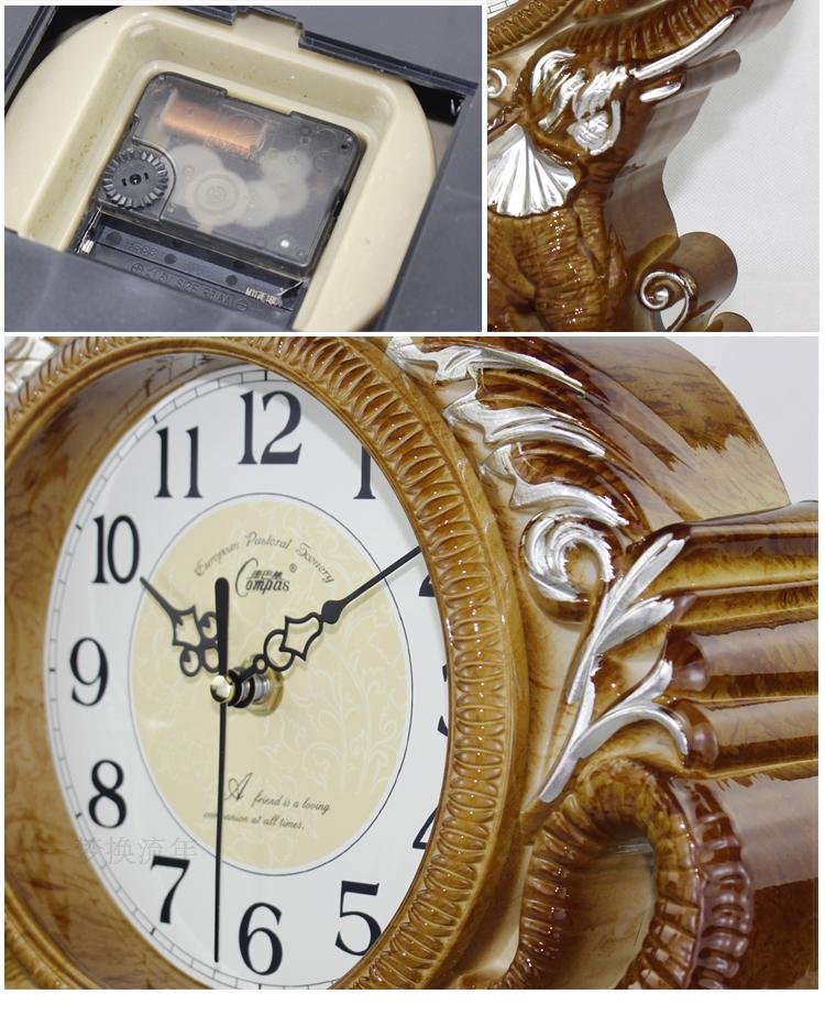 European desktop Table clock
