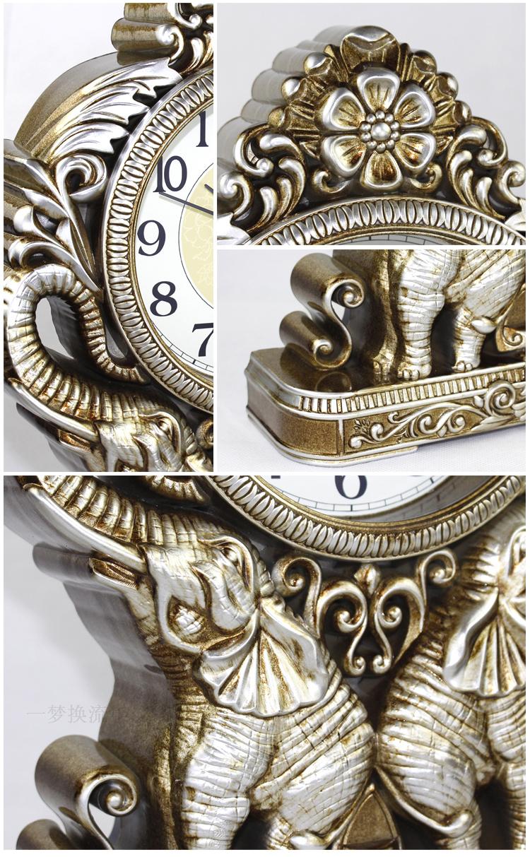 European desktop Table clock