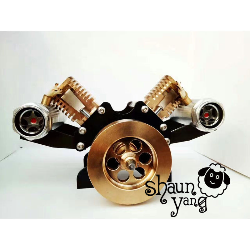 Cool !Miniature Stirling engine 'Golden KILLER' Stirling engine