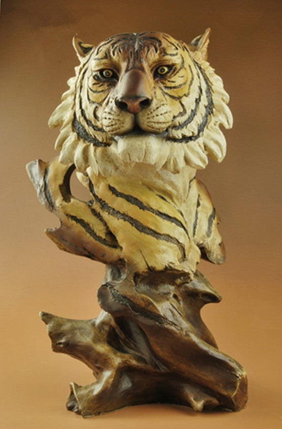 Tiger Statue Furnishing Articles Handicraft Creative Home Office Decorations