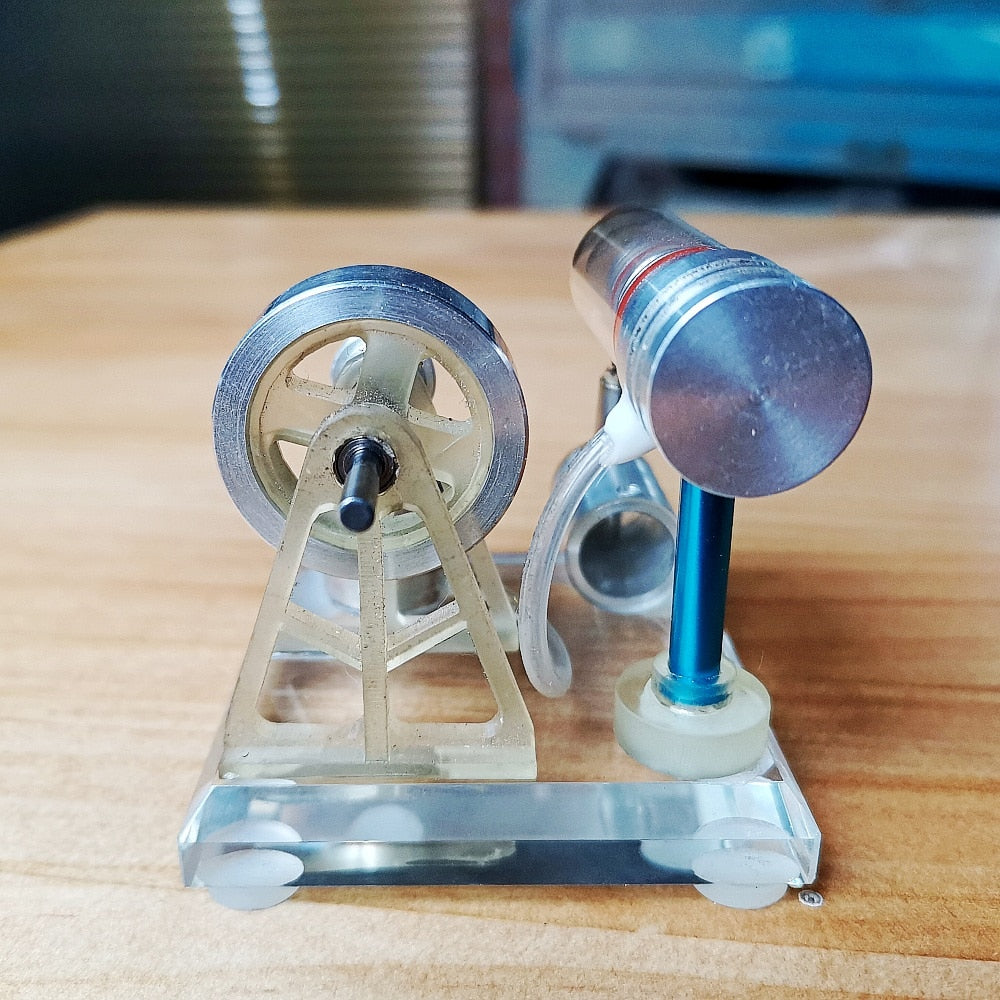 Stirling engine generator engine External combustion engine micro generator model