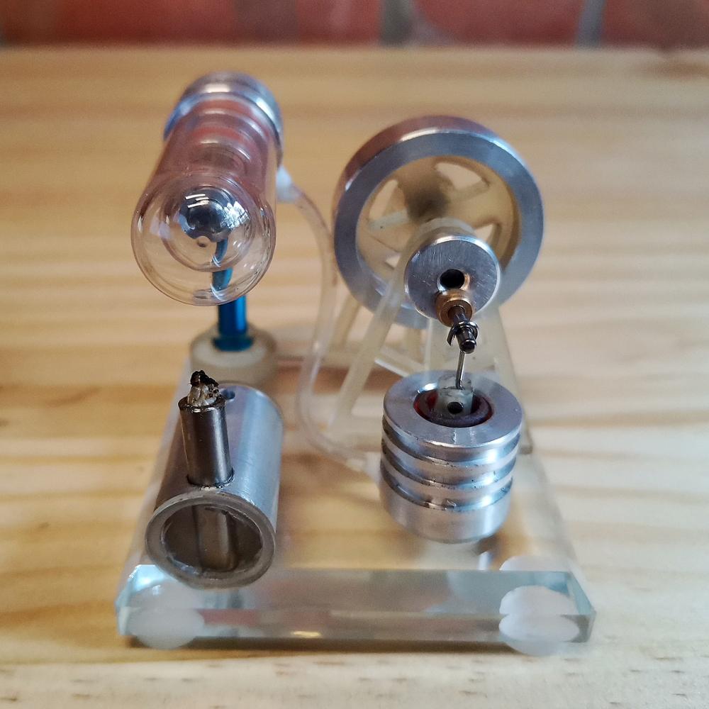 Stirling engine generator engine External combustion engine micro generator model