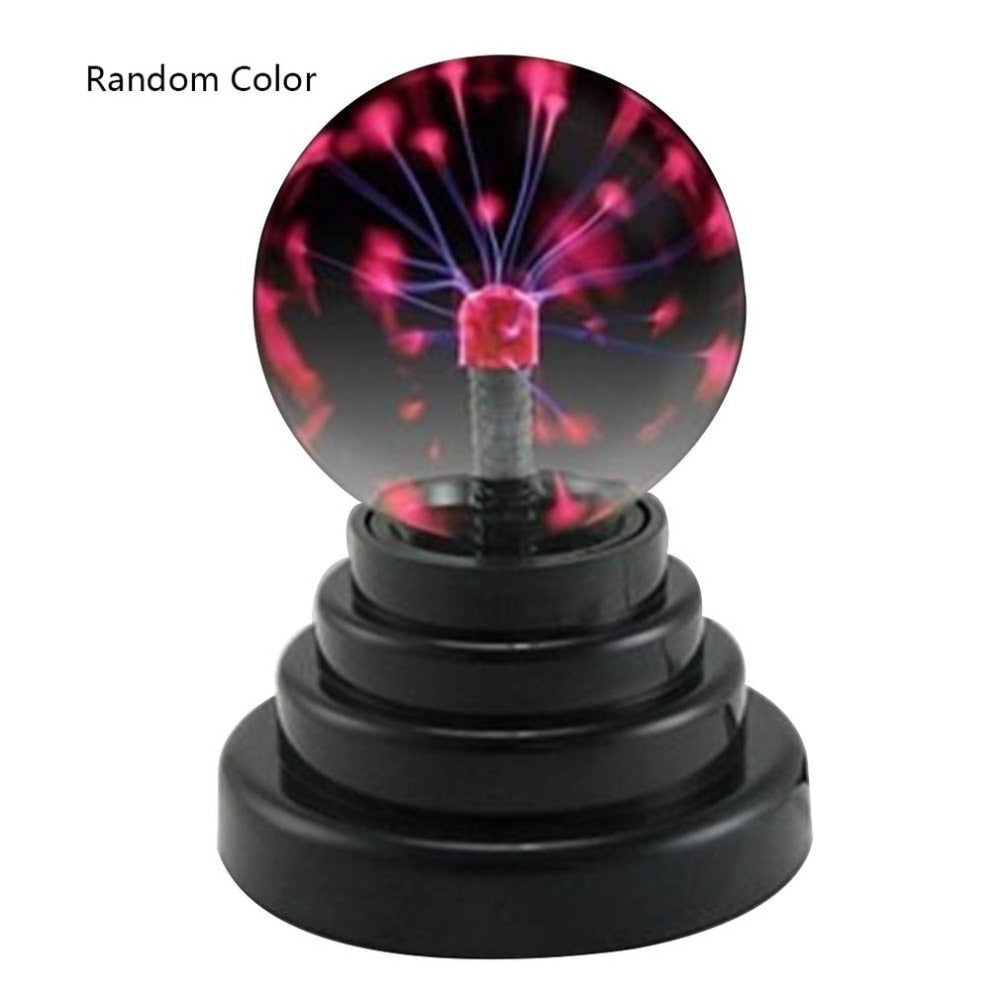 USB Plasma Ball Electrostatic Sphere Light Lamp
