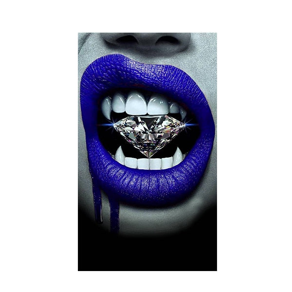Vampire With a Diamond Broker Decor wall art