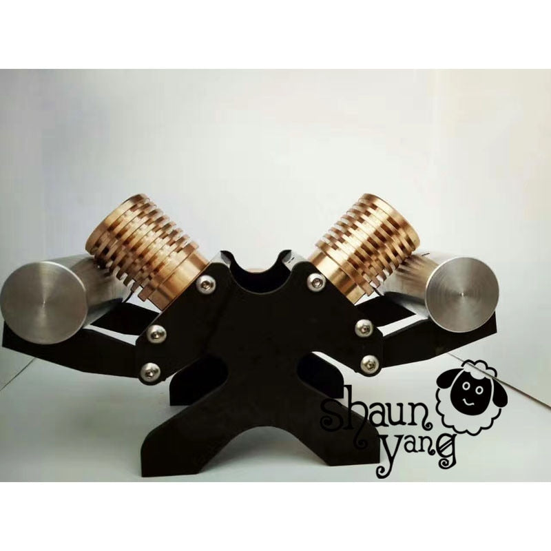 Cool !Miniature Stirling engine 'Golden KILLER' Stirling engine