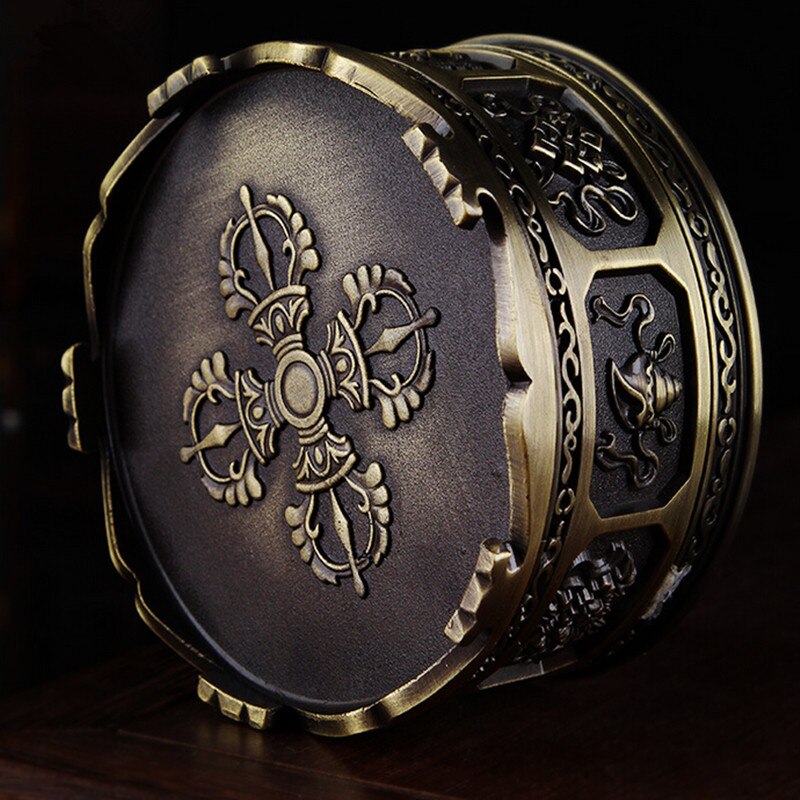 Metal Alloy Incense Burner Buddhism Home Office broker Decor