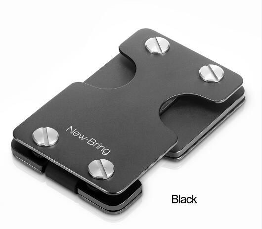 Multi-functional Metal Money Clip Men with Credit Card Wallet and key holder