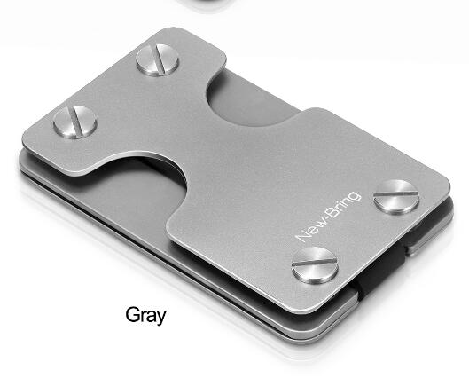 Multi-functional Metal Money Clip Men with Credit Card Wallet and key holder