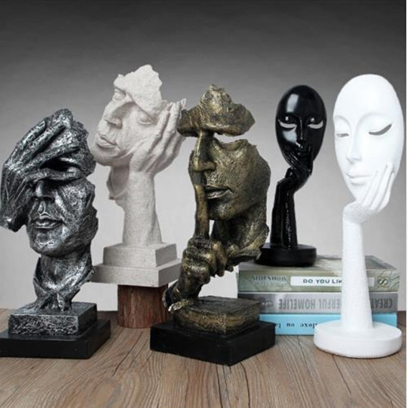 Abstract handicrafts, figures sculpture works of art, creative home furnishings and office decorations
