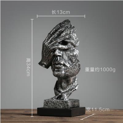 Abstract handicrafts, figures sculpture works of art, creative home furnishings and office decorations