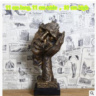 Abstract handicrafts, figures sculpture works of art, creative home furnishings and office decorations