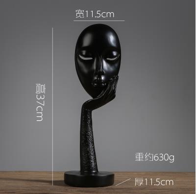 Abstract handicrafts, figures sculpture works of art, creative home furnishings and office decorations