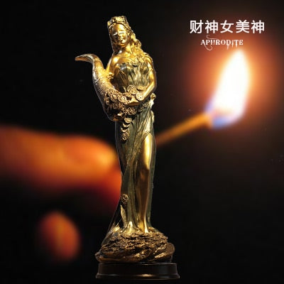 Saint Micheal, Atlas, Venus statue decoration