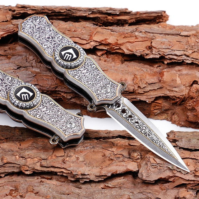 Fidget Spinner tactical knife folding blade