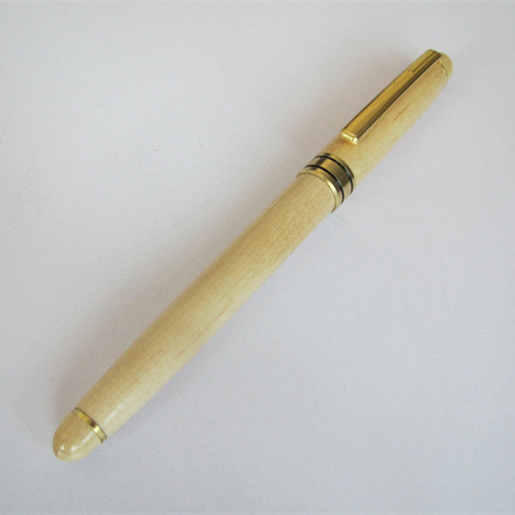 Maple Ball Point Pen With Gift Box Pens Office Supplies Stationery Luxury Pen
