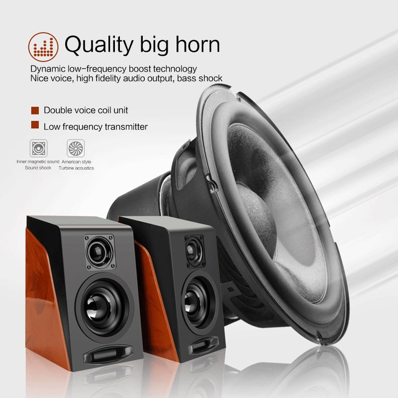 Desktop Computer PC Speakers high output Computer Mini Multimedia USB Speaker