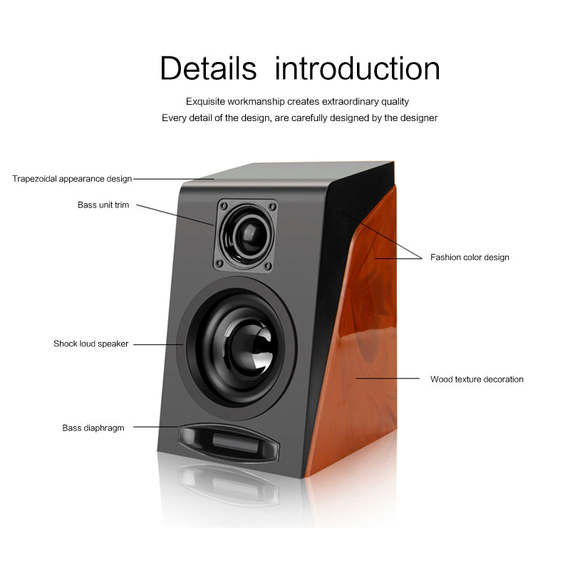Desktop Computer PC Speakers high output Computer Mini Multimedia USB Speaker