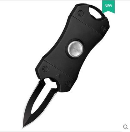 New Fidget Spinner Multi-Function Portable Folding Knife Outdoor Hand Spinner EDC Mini Self-Defense Tools Collect Saber Gift