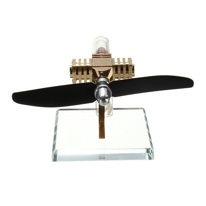 Brand New Aircraft Air Engine Power Generator Stirling Engine Science Toys