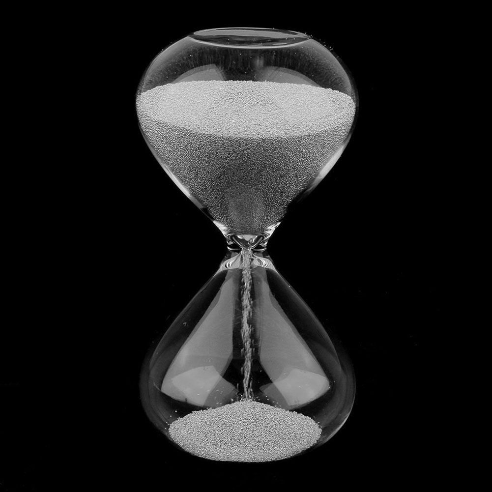 Min Hourglass Clock Sand Broker Decoration For Home Office