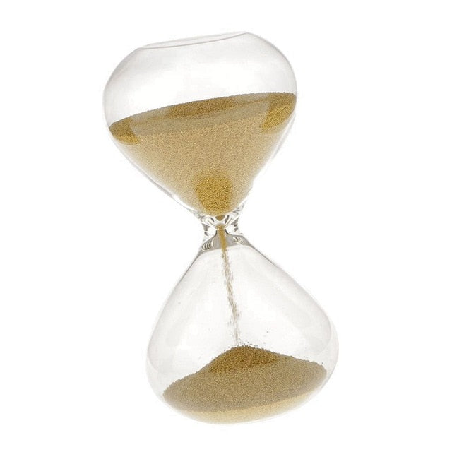 Min Hourglass Clock Sand Broker Decoration For Home Office
