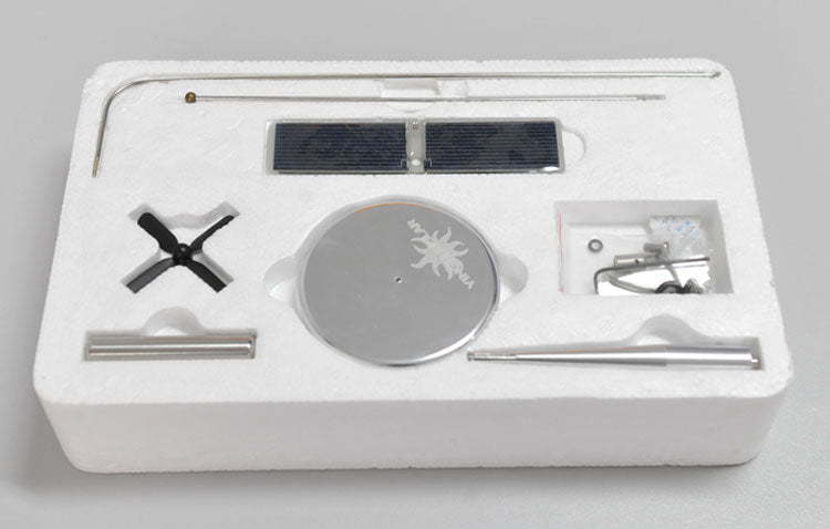 solar plane Model office decorate solar toy