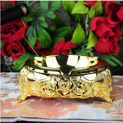 Metal ashtrays, home decor and office supplies, beautiful personality ornaments
