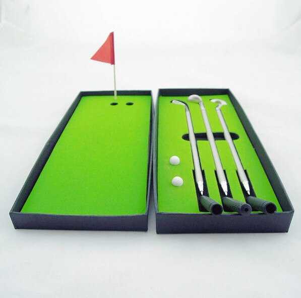 Mini golf set for children and adults, office desktop executive gift