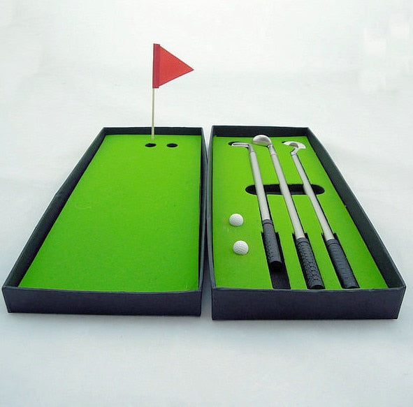 Mini golf set for children and adults, office desktop executive gift