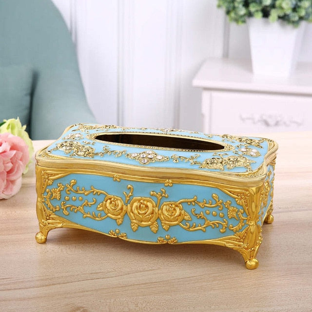Tissue Box Luxury European home or Office Table Accessories