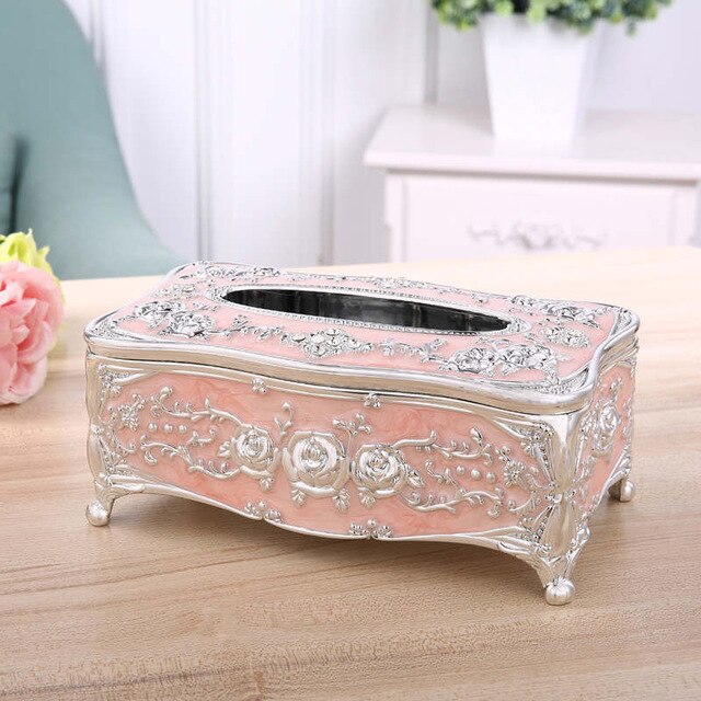 Tissue Box Luxury European home or Office Table Accessories