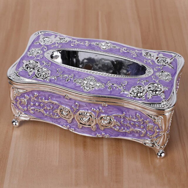 Tissue Box Luxury European home or Office Table Accessories
