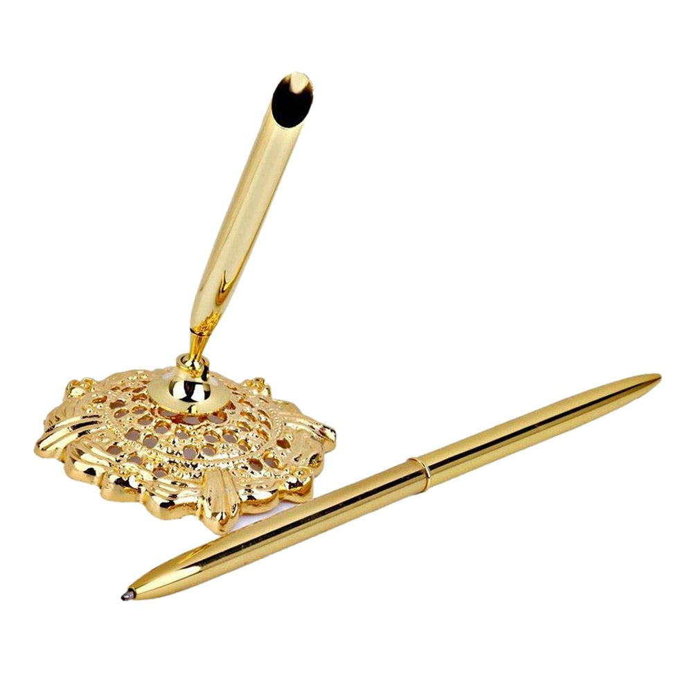 Golden Signature Pen Luxury Office Gel Ink Pen
