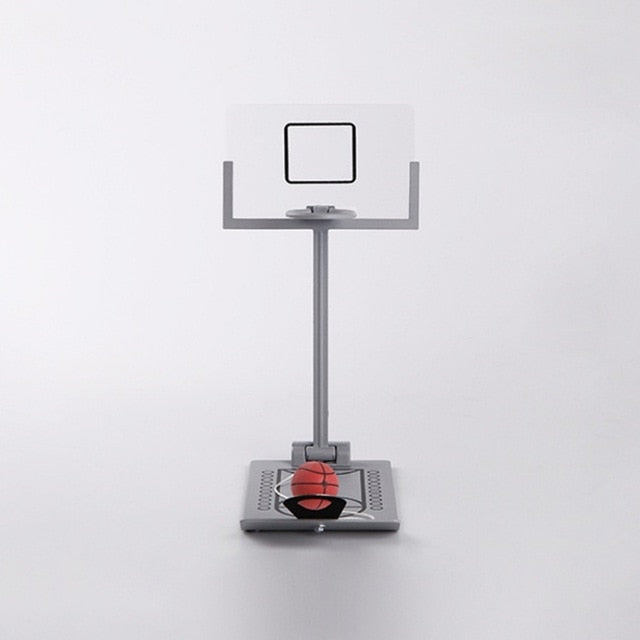 Desktop Stress Relief Toy Fold-able Mini Basketball Game Office Table Basketball