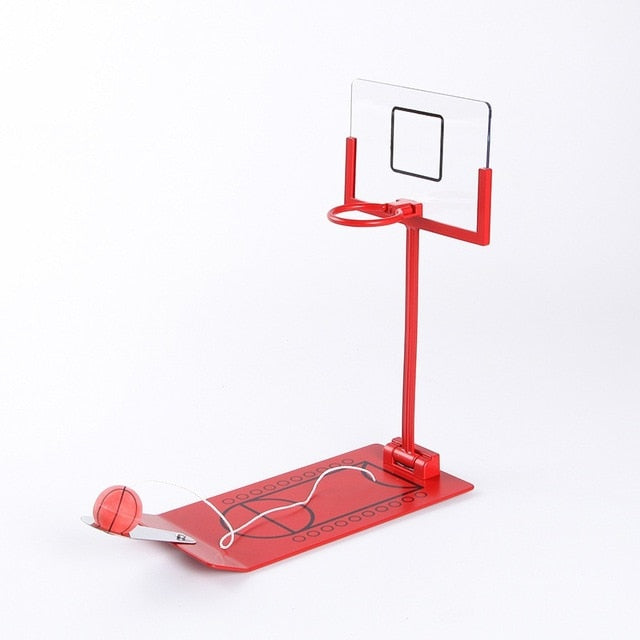 Desktop Stress Relief Toy Fold-able Mini Basketball Game Office Table Basketball