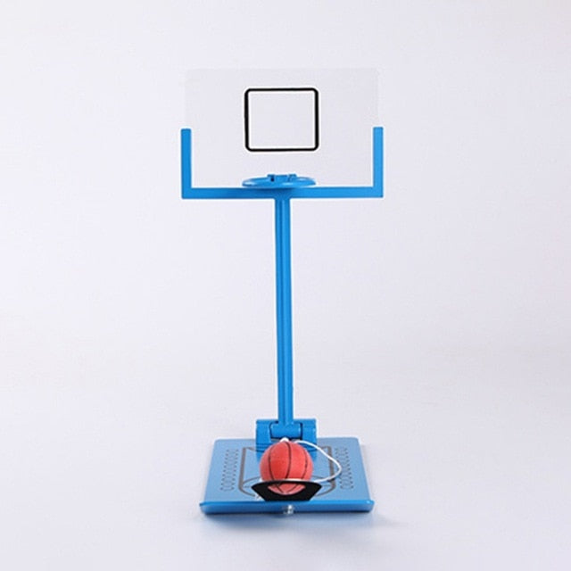 Desktop Stress Relief Toy Fold-able Mini Basketball Game Office Table Basketball