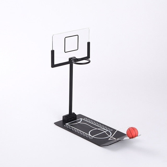 Desktop Stress Relief Toy Fold-able Mini Basketball Game Office Table Basketball