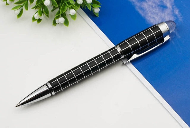 New Lattice Pen Ballpoint Roller Ball Pen Luxury with gift box Office Accessories School Supplies