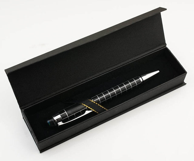 New Lattice Pen Ballpoint Roller Ball Pen Luxury with gift box Office Accessories School Supplies