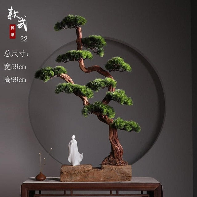 Chinese Zen Root Carving Decoration Zen Life Dead Wood Landscape Office Home Decoration Gift Garden Decor