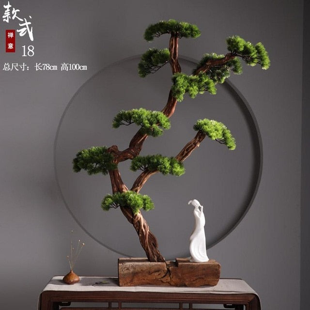 Chinese Zen Root Carving Decoration Zen Life Dead Wood Landscape Office Home Decoration Gift Garden Decor