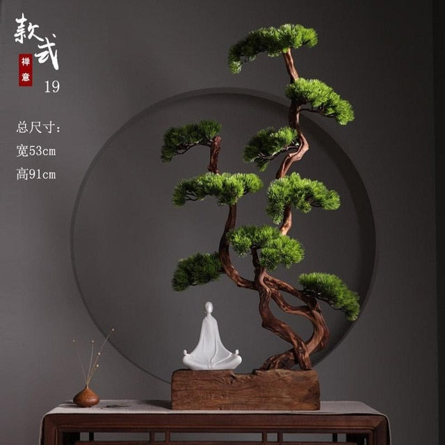 Chinese Zen Root Carving Decoration Zen Life Dead Wood Landscape Office Home Decoration Gift Garden Decor