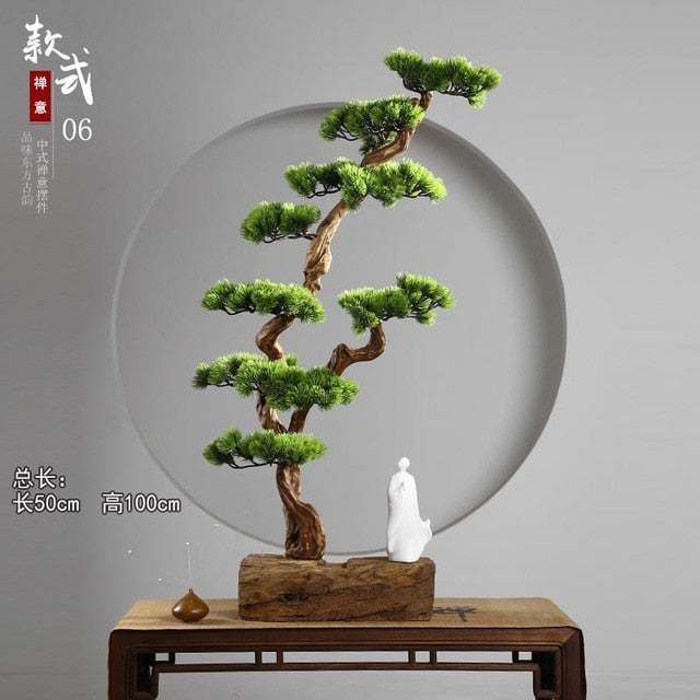 Chinese Zen Root Carving Decoration Zen Life Dead Wood Landscape Office Home Decoration Gift Garden Decor
