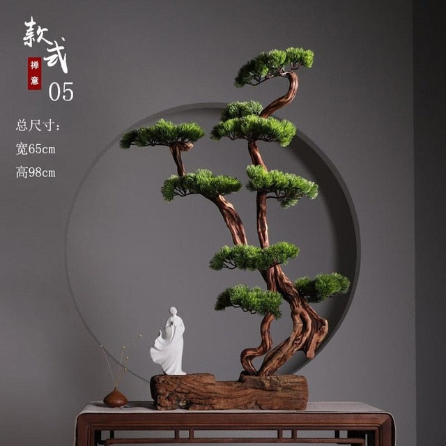 Chinese Zen Root Carving Decoration Zen Life Dead Wood Landscape Office Home Decoration Gift Garden Decor