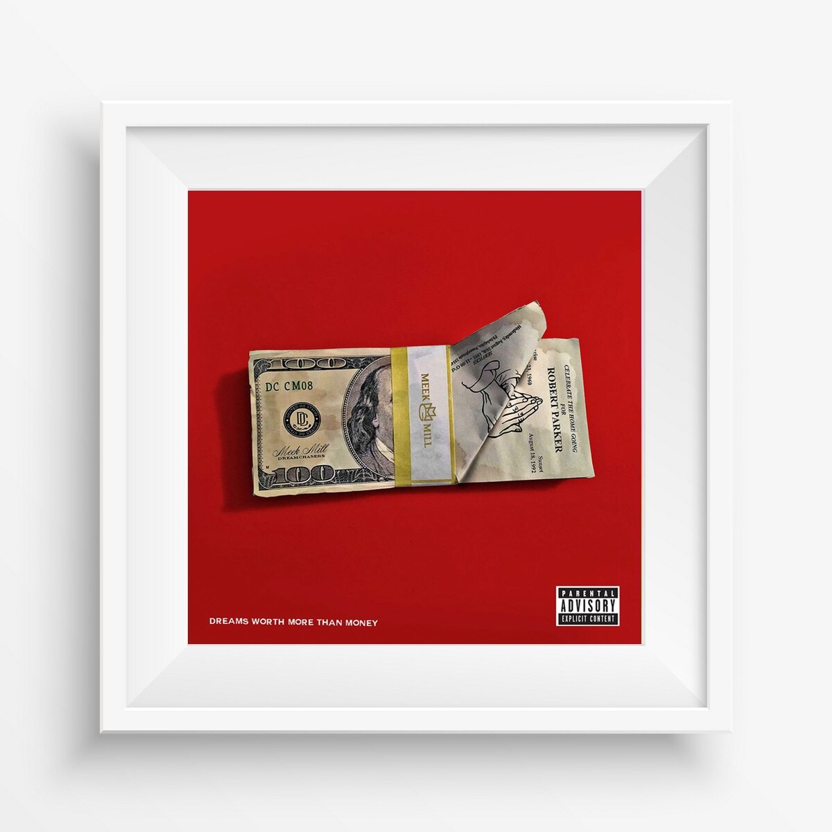 Meek Mill poster Drehttps://app.oberlo.com/import#ams Worth More Than Money music album Canvas Wall Pictures for Living Room No Frame