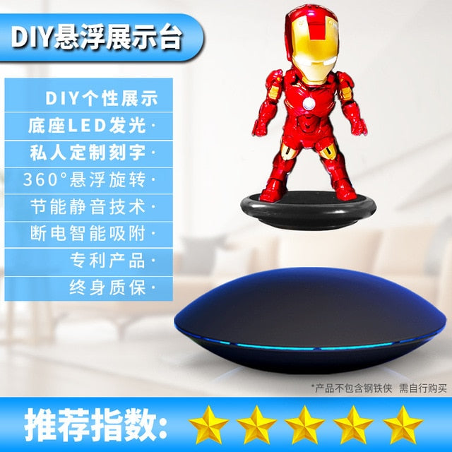Anti-Gravity levitating LED Globe Figurines