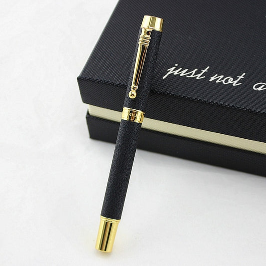 DIKA WEN Luxury Office business Supplies metal Gold roller ball pen stationery executive writing pens