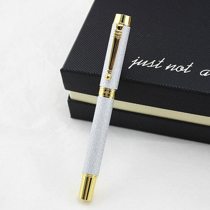 DIKA WEN Luxury Office business Supplies metal Gold roller ball pen stationery executive writing pens
