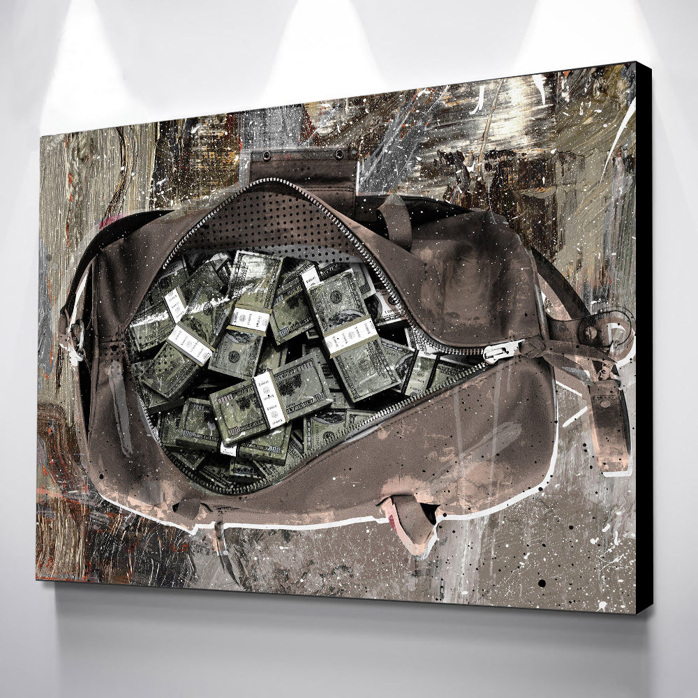 Abstract Money Posters Canvas Paintings Office Home Decor